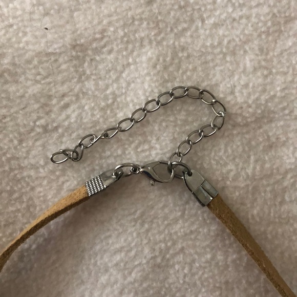 Turtle, leather cord necklace - Picture 3 of 3